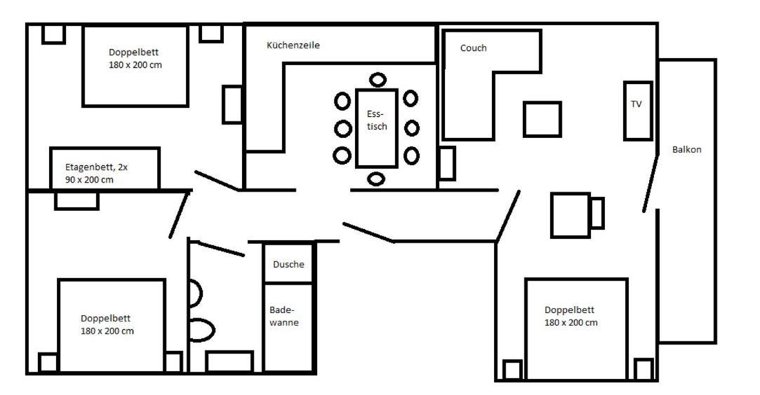 Ferienwohnung Glueckskinder ルスト エクステリア 写真